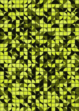 soyut geometrik model vektör çizimi