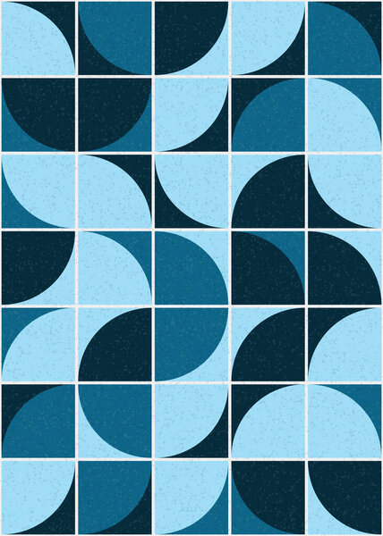 Abstract Geometric Pattern generative computational art illustration