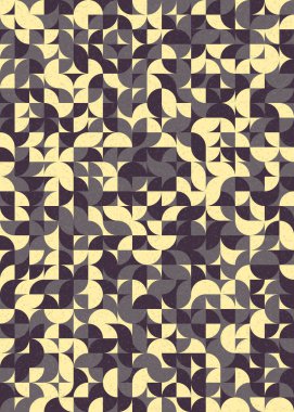 soyut geometrik model vektör çizimi