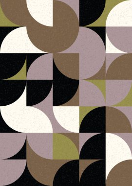 soyut geometrik model vektör çizimi