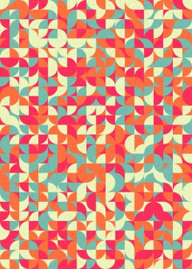 soyut geometrik model vektör çizimi