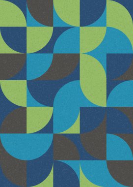 soyut geometrik model vektör çizimi