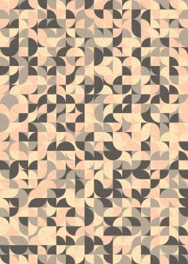 soyut geometrik model vektör çizimi