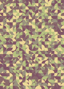 soyut geometrik model vektör çizimi