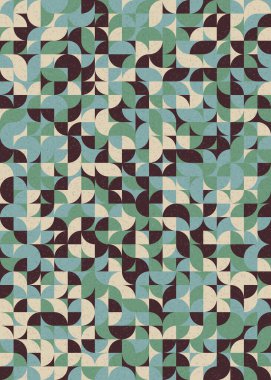 soyut geometrik model vektör çizimi