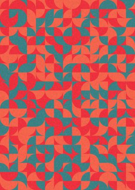 soyut geometrik model vektör çizimi