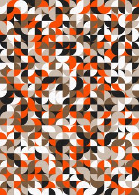 soyut geometrik model vektör çizimi