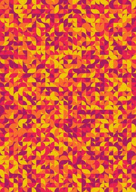 soyut geometrik model vektör çizimi