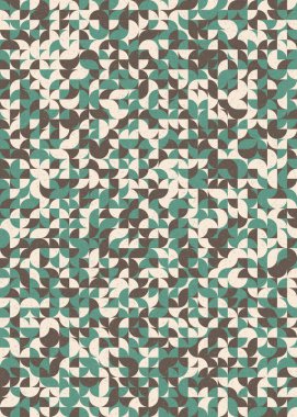 soyut geometrik model vektör çizimi