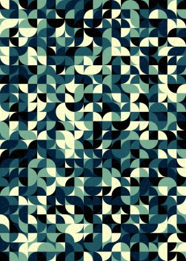 soyut geometrik model vektör çizimi