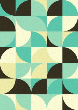 soyut geometrik model vektör çizimi