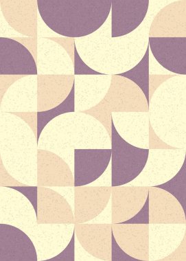 soyut geometrik model vektör çizimi