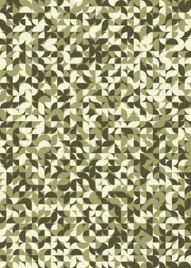 soyut geometrik model vektör çizimi