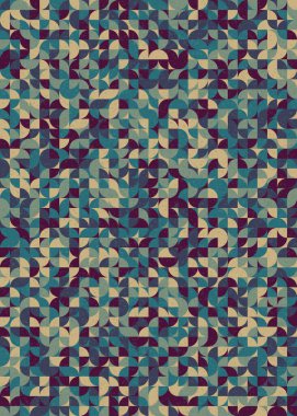 soyut geometrik model vektör çizimi