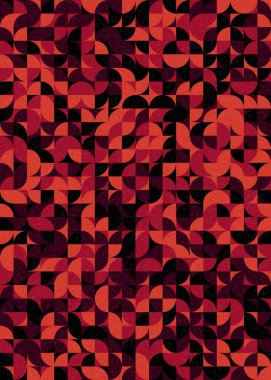 soyut geometrik model vektör çizimi