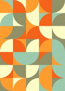 soyut geometrik model vektör çizimi