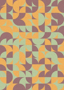 soyut geometrik model vektör çizimi