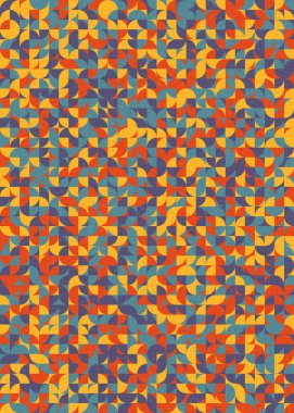 soyut geometrik model vektör çizimi