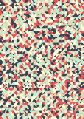 soyut geometrik model vektör çizimi