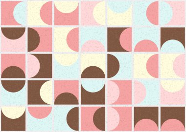 soyut geometrik model vektör çizimi