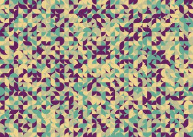 soyut geometrik model vektör çizimi