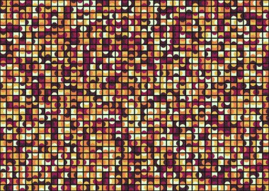 soyut geometrik model vektör çizimi