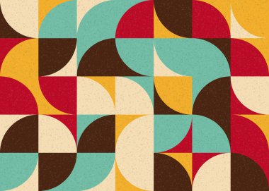 soyut geometrik model vektör çizimi