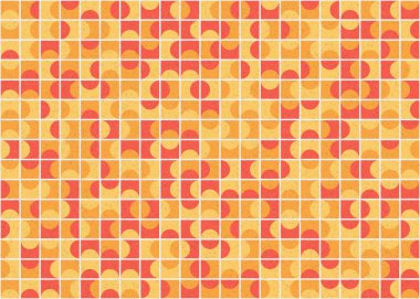 soyut geometrik model vektör çizimi