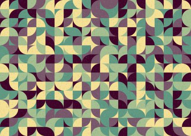 soyut geometrik model vektör çizimi