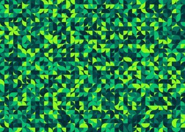 soyut geometrik model vektör çizimi