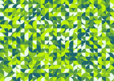 soyut geometrik model vektör çizimi