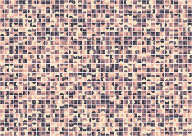 soyut geometrik model vektör çizimi