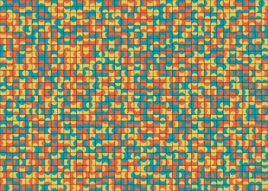 soyut geometrik model vektör çizimi