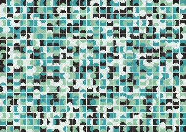 soyut geometrik model vektör çizimi