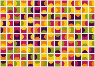 soyut geometrik model vektör çizimi