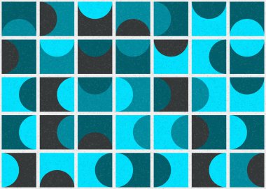 soyut geometrik model vektör çizimi