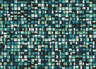 soyut geometrik model vektör çizimi