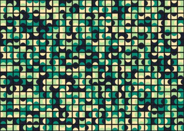 soyut geometrik model vektör çizimi