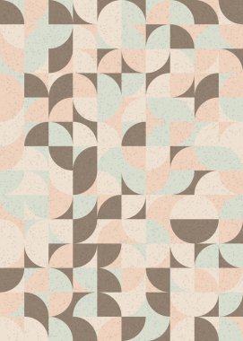 soyut geometrik model vektör çizimi