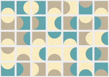 soyut geometrik model vektör çizimi