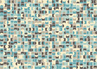 soyut geometrik model vektör çizimi