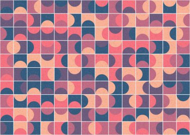 soyut geometrik model vektör çizimi