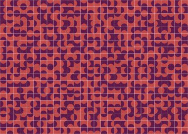 soyut geometrik model vektör çizimi