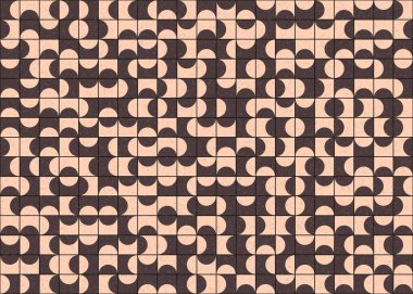 soyut geometrik model vektör çizimi