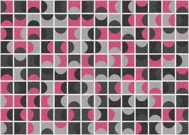 soyut geometrik model vektör çizimi