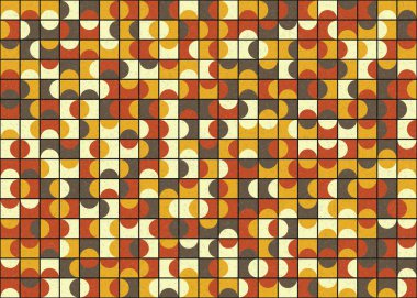 soyut geometrik model vektör çizimi