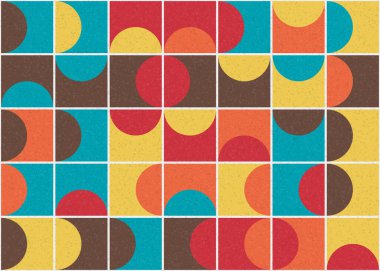 soyut geometrik model vektör çizimi