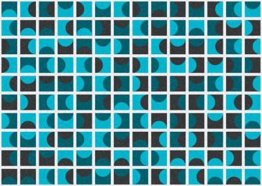 soyut geometrik model vektör çizimi