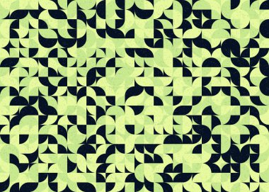 soyut geometrik model vektör çizimi