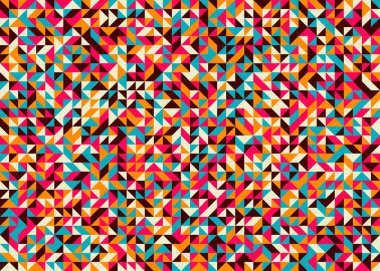 soyut geometrik desen, vektör illüstrasyonu